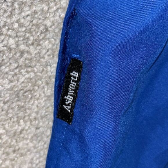 Duke Royal Blue Professional Golf Pro wind shirt jacket sweatshirt L - Picture 3 of 3